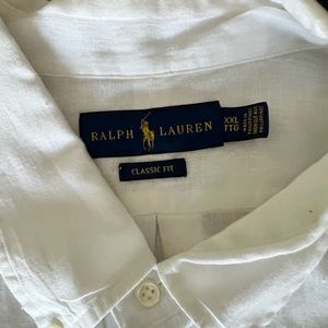 Polo Classic fit linen short sleeve shirt